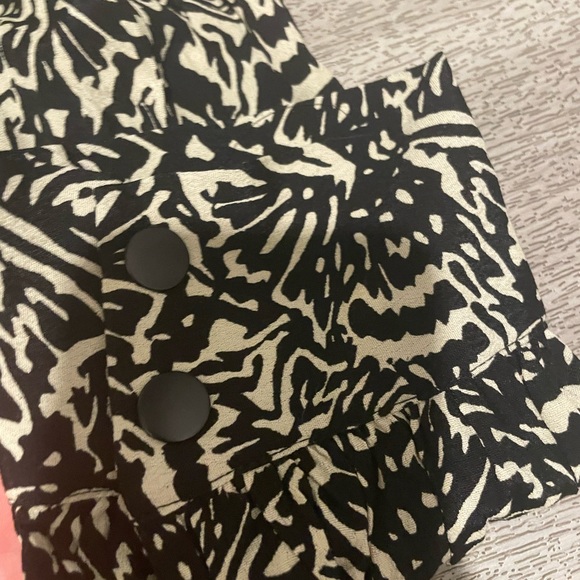 NWT ba&sh lio shirt noir size M - Picture 13 of 15